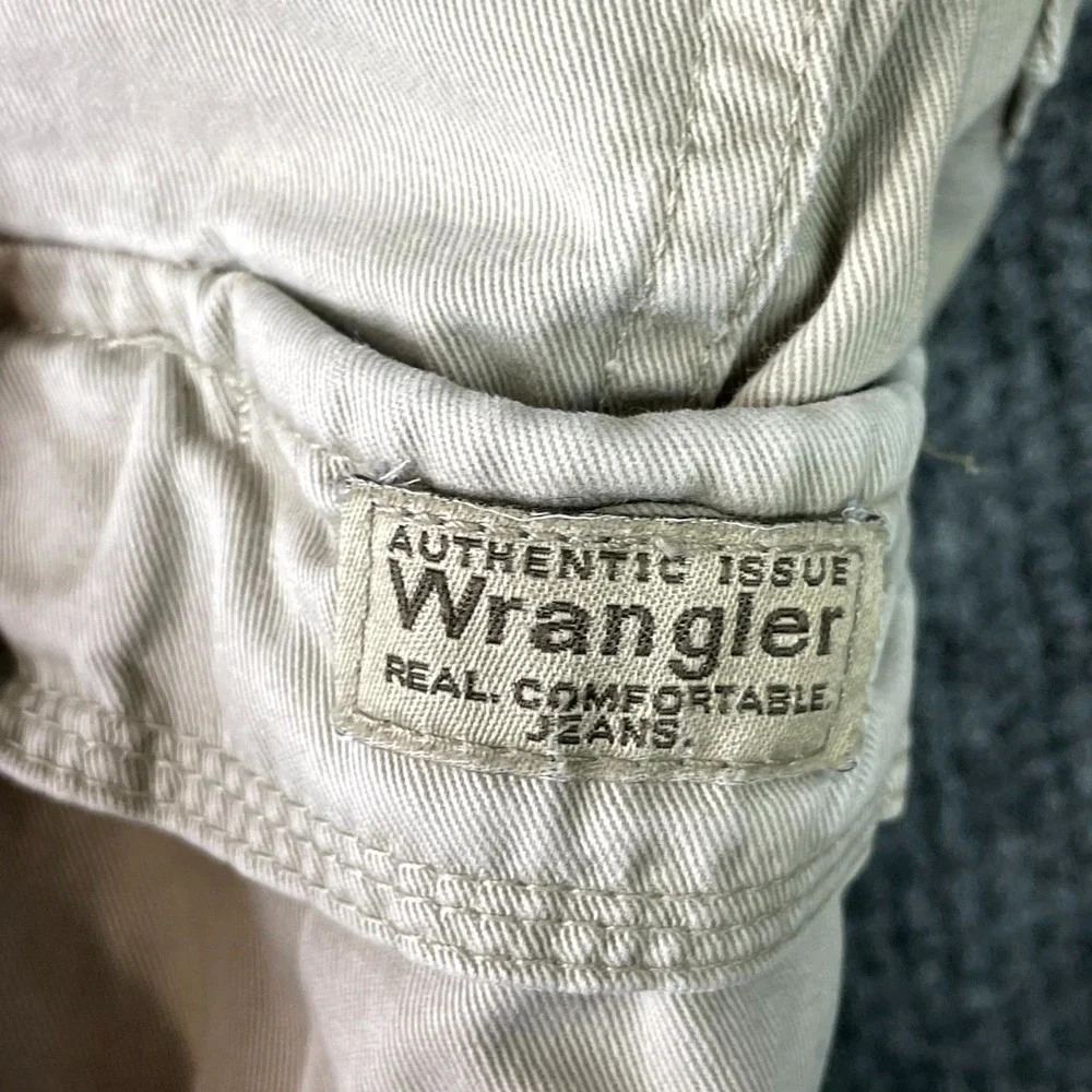 Wrangler Legacy Cargo Pants Mens 36x29 Cotton Rugged Utility Workwear Camping